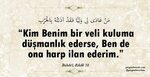 Peygamber Yolu on Twitter: "Efendimiz (sas) bir kudsî hadist